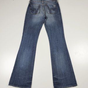 Citizens Of Humanity (CoH) Ingrid 002 Distressed Flare Jeans Sz 27